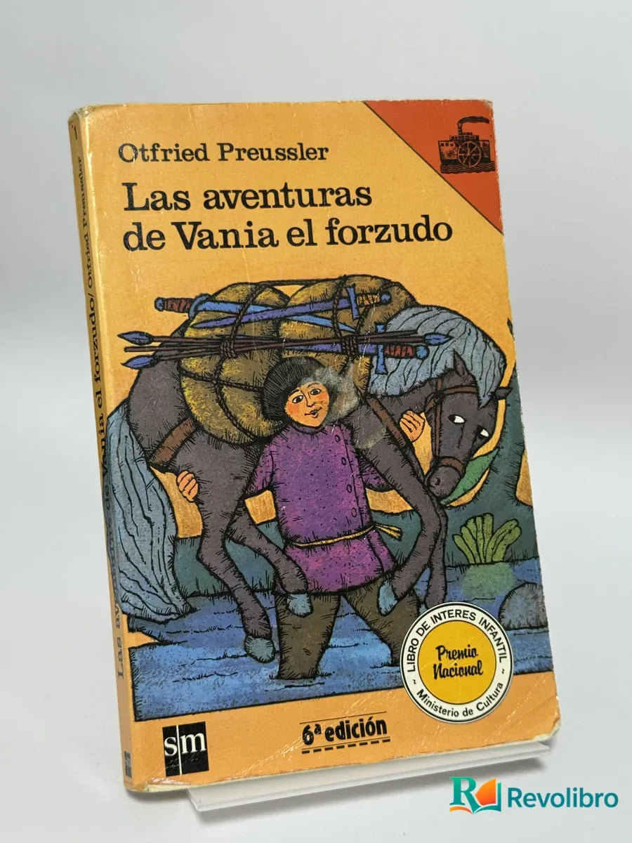 Portada de Las aventuras de Vania el forzudo de Otfried Preussler, libro de segunda mano