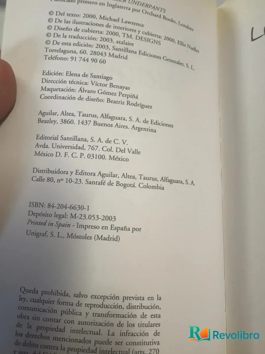 Foto 3 de Las calzoncillos asesinos de Michael Lawrence, libro de segunda mano