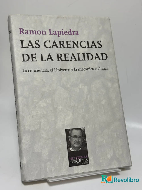 Portada de Las Carencias de la Realidad de Ramon Lapiedra, libro de segunda mano