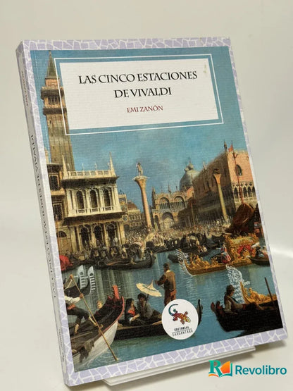 Portada de Las Cinco Estaciones de Vivaldi de Emi Zanón, libro de segunda mano