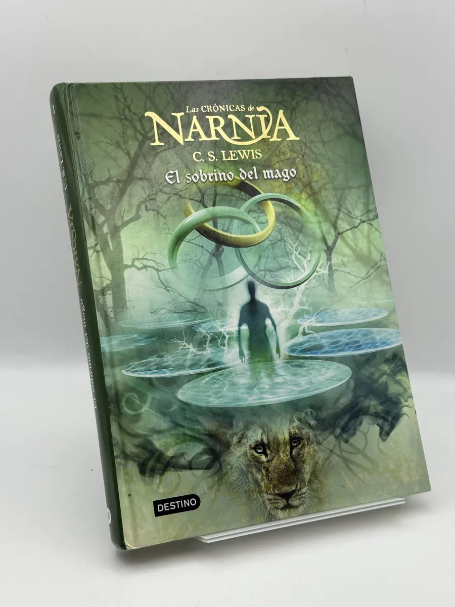 Portada de Las crónicas de Narnia El sobrino del mago de C.S. Lewis, libro de segunda mano