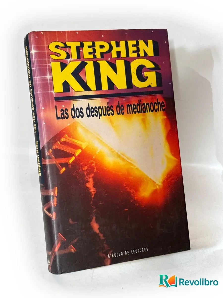 Portada de Las dos después de medianoche - 1ª edición de Stephen King, libro de segunda mano