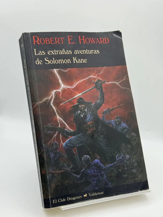 Las extrañas aventuras de Solomon Kane de Robert E. Howard | Libro segunda mano - Portada