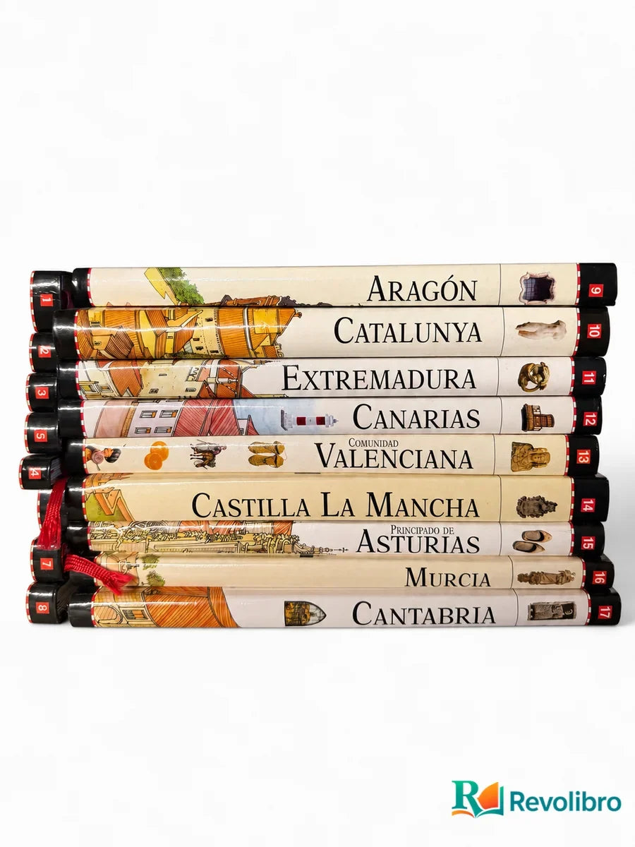 Foto 2 de Las guías visuales de España 17 tomos completa de No disponible, libro de segunda mano