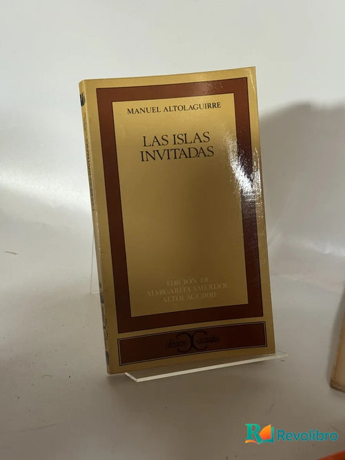 Portada de Las Islas Invitadas de Manuel Altolaguirre, libro de segunda mano