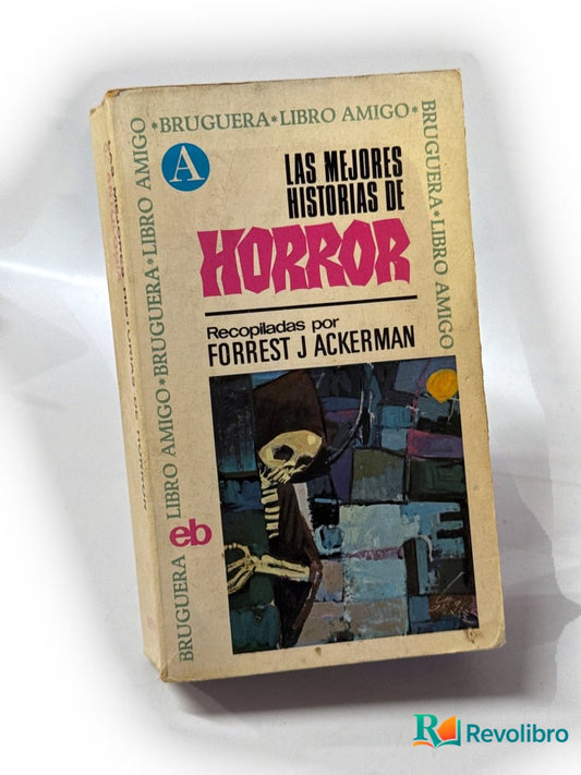 Portada de Las mejores historias de horror de Forrest J. Ackerman, libro de segunda mano