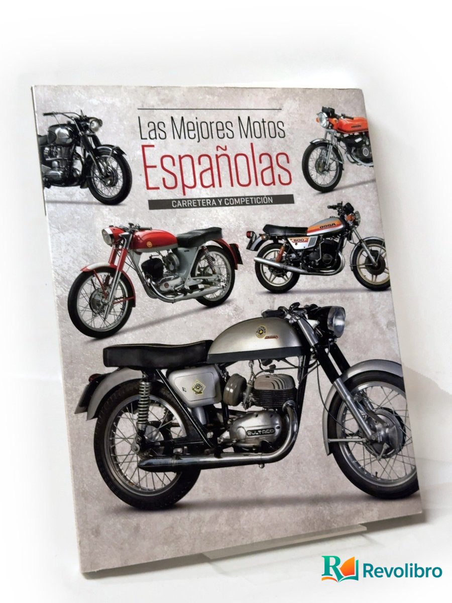 Portada de Las mejores motos españolas de La Moto, libro de segunda mano