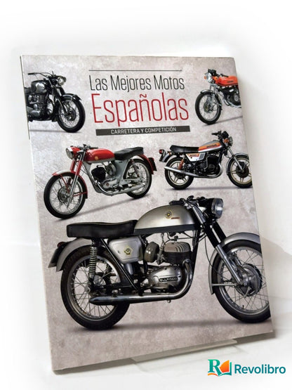 Portada de Las mejores motos españolas de La Moto, libro de segunda mano