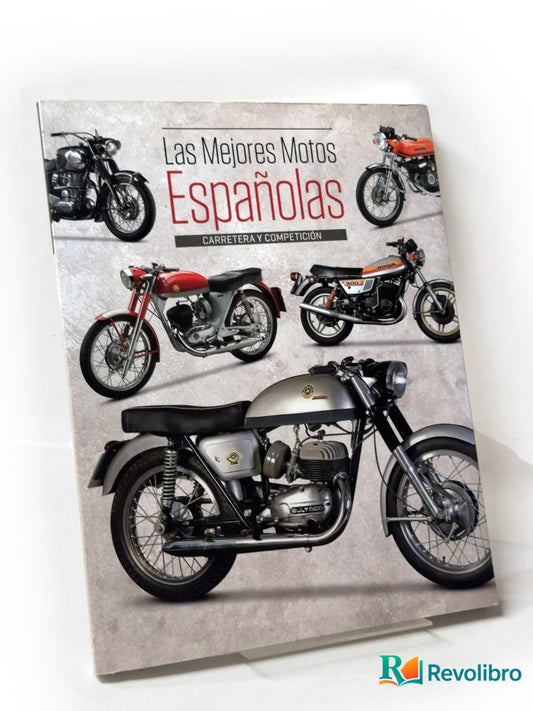 Portada de Las mejores motos españolas de La Moto, libro de segunda mano