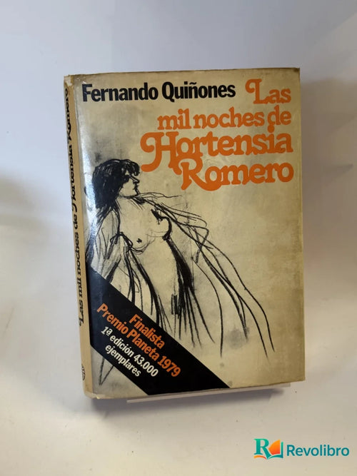 Portada de Las mil noches de Hortensia Romero de Fernando Quiñones, libro de segunda mano