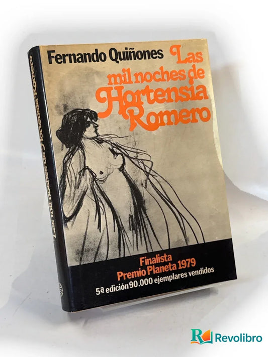 Portada de Las mil noches de Hortensia Romero de Fernando Quiñones, libro de segunda mano