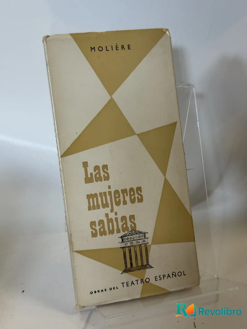 Portada de Las mujeres sabias de Molière, libro de segunda mano