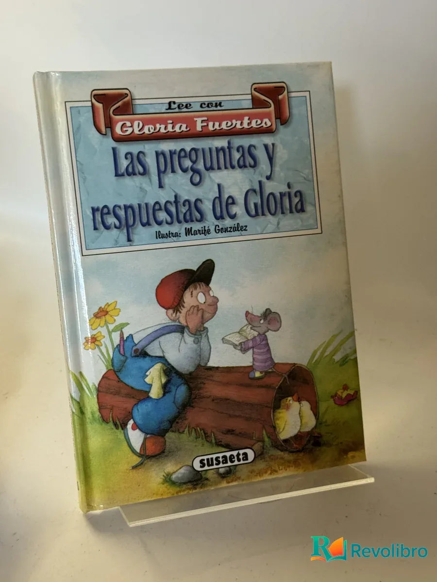 Portada de Las preguntas y respuestas de Gloria de Gloria Fuertes, libro de segunda mano