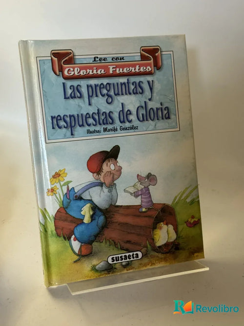 Portada de Las preguntas y respuestas de Gloria de Gloria Fuertes, libro de segunda mano