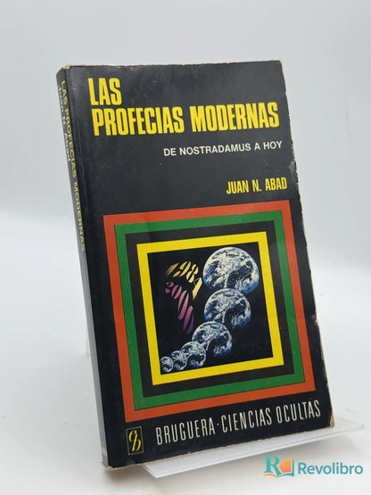 Portada de Las Profecias Modernas de Juan N. Abad, libro de segunda mano