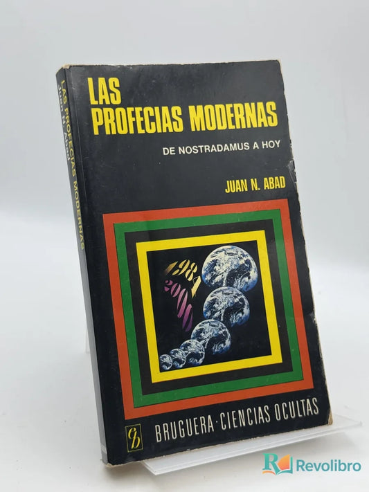 Portada de Las Profecias Modernas de Juan N. Abad, libro de segunda mano