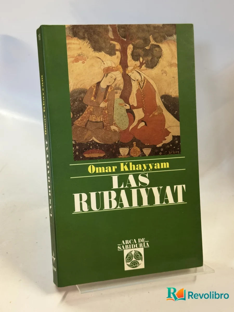 Portada de Las Rubaiyyat de Omar Khayyam, libro de segunda mano