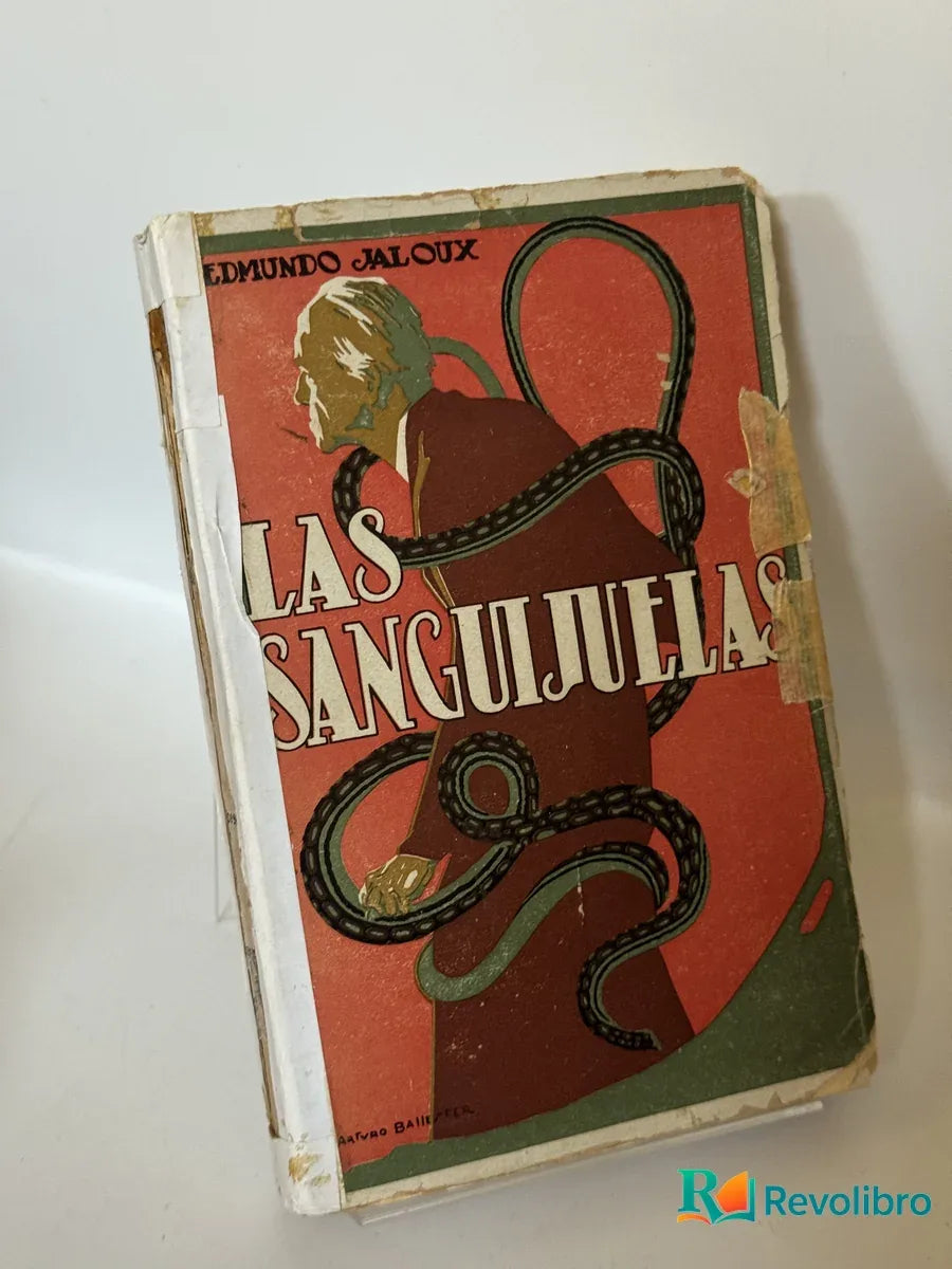 Portada de Las Sanguijuelas de Edmundo Jaloux, libro de segunda mano