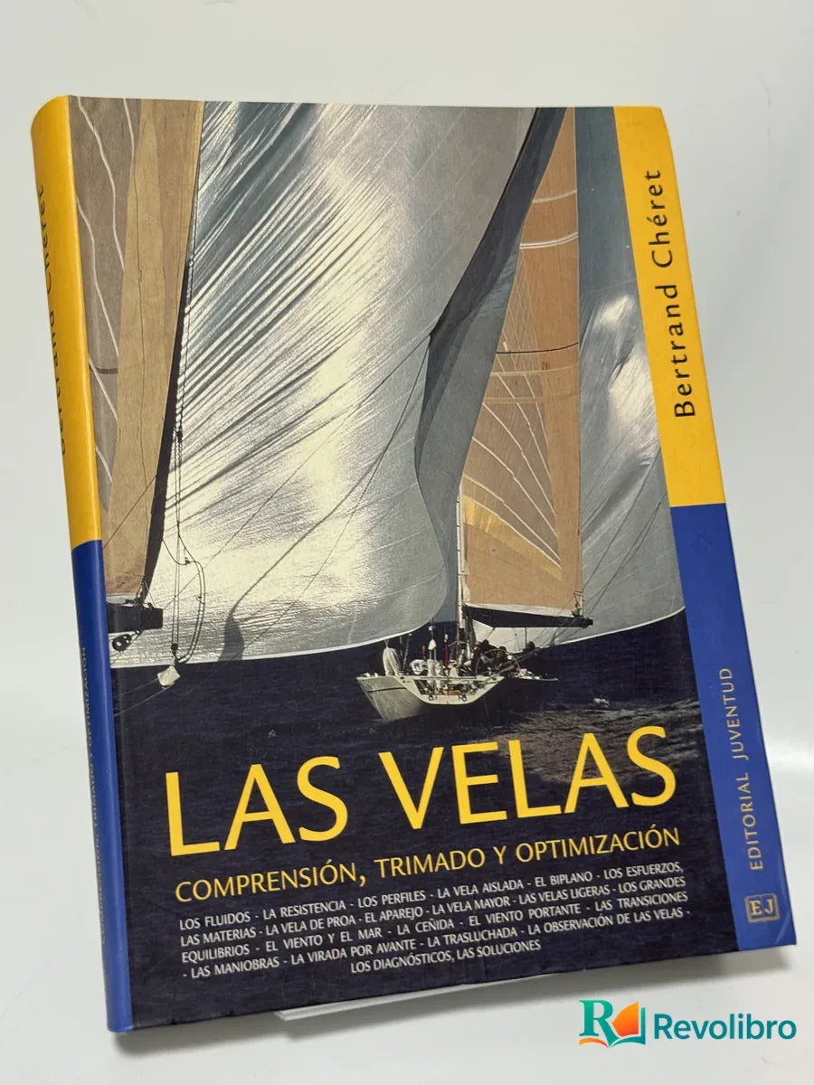 Portada de Las Velas de Bertrand Chéret, libro de segunda mano