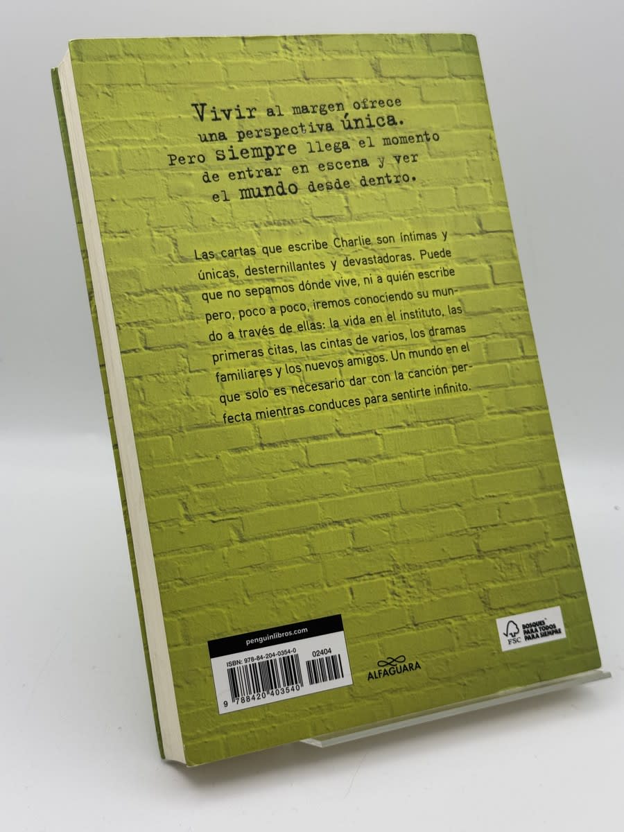 Las ventajas de ser un marginado - Stephen Chbosky - Imagen 2