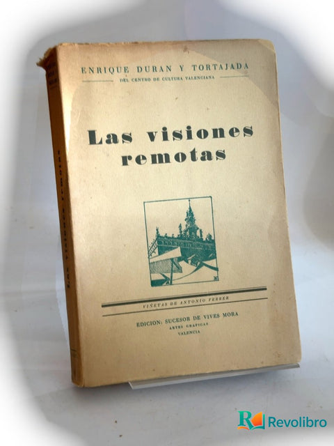 Las visiones remotas - 1ª edición - Firmado, libro de segunda mano