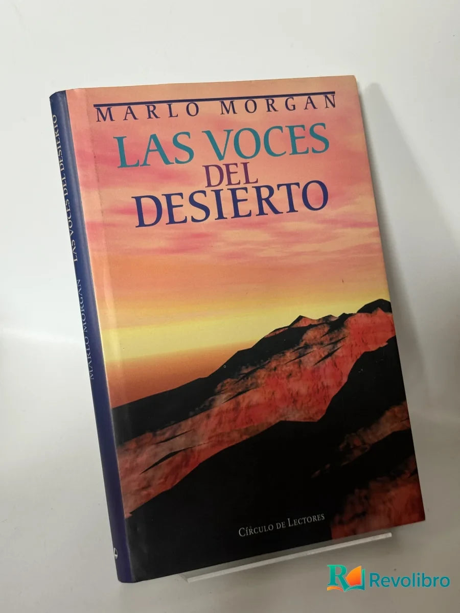Portada de Las Voces del Desierto de Marlo Morgan, libro de segunda mano