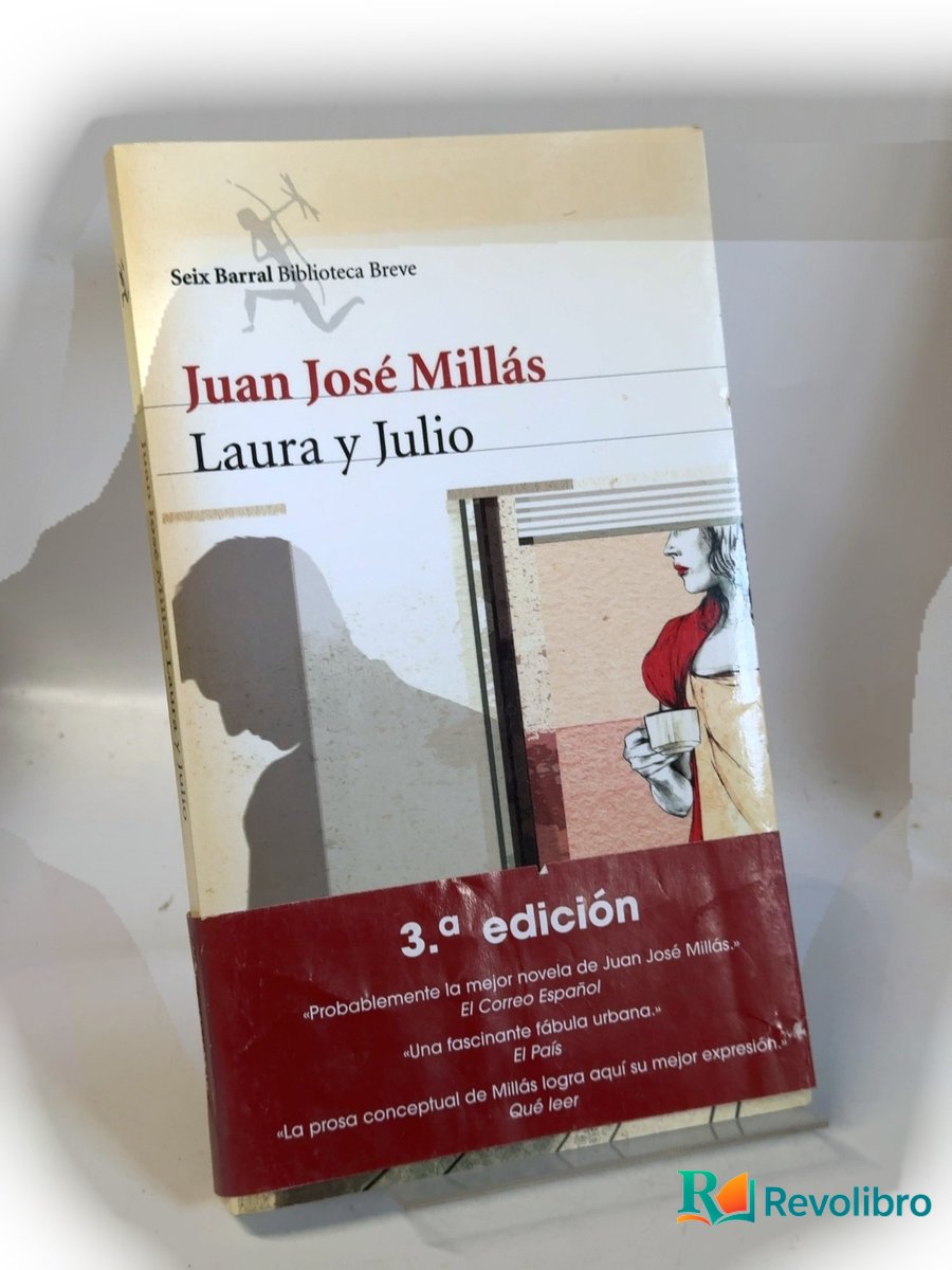 Portada de Laura y Julio de Juan José Millás, libro de segunda mano