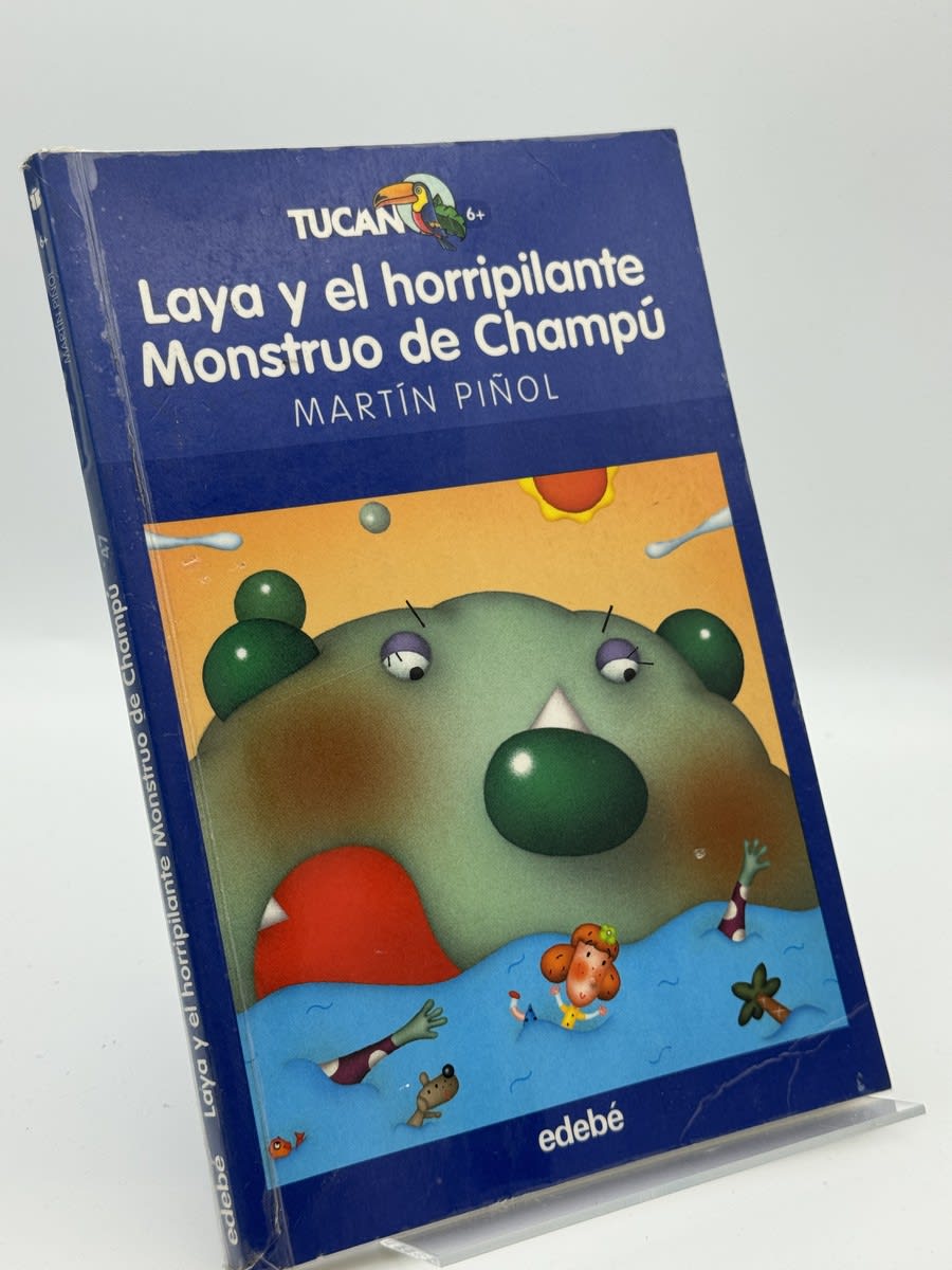 Laya y el horripilante Monstruo de Champú - Portada