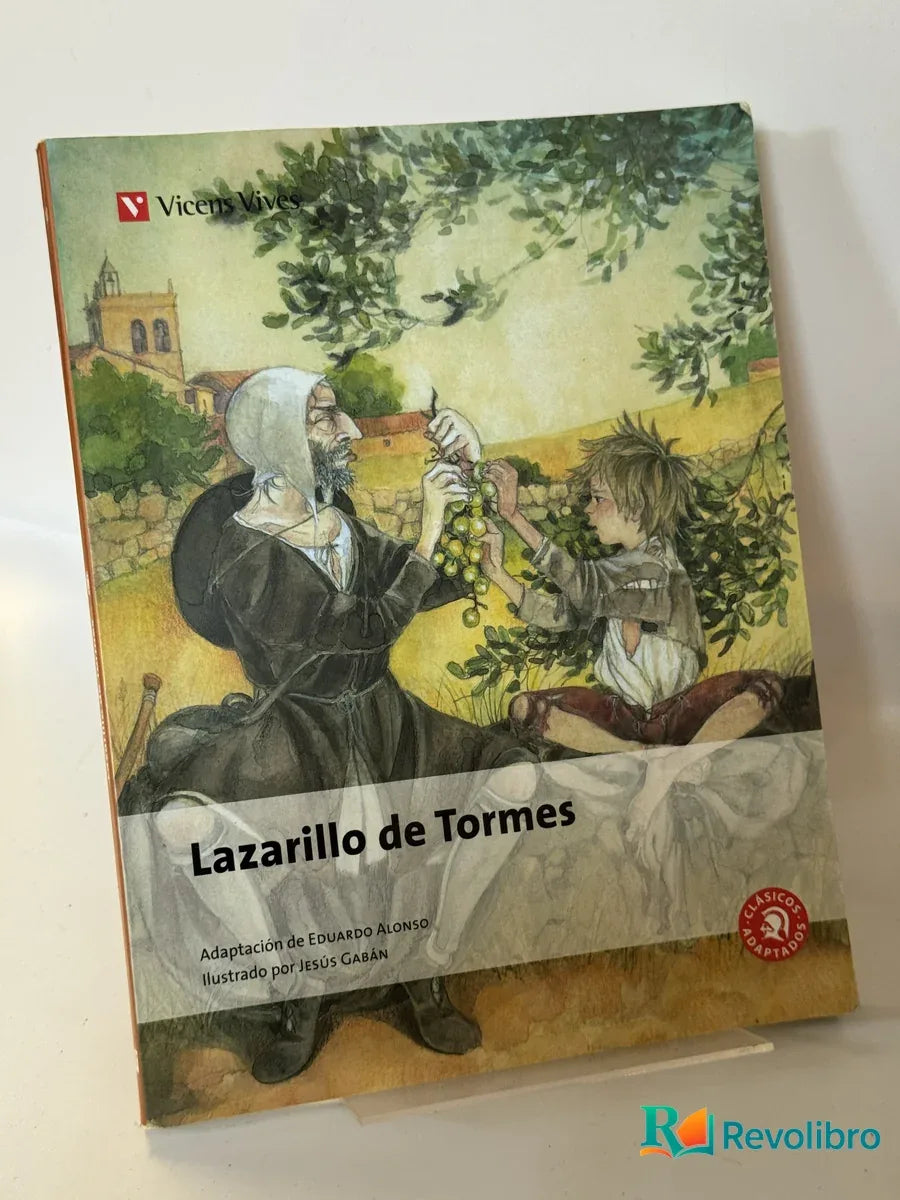 Portada de Lazarillo de Tormes de Adaptación de Eduardo Alonso, libro de segunda mano