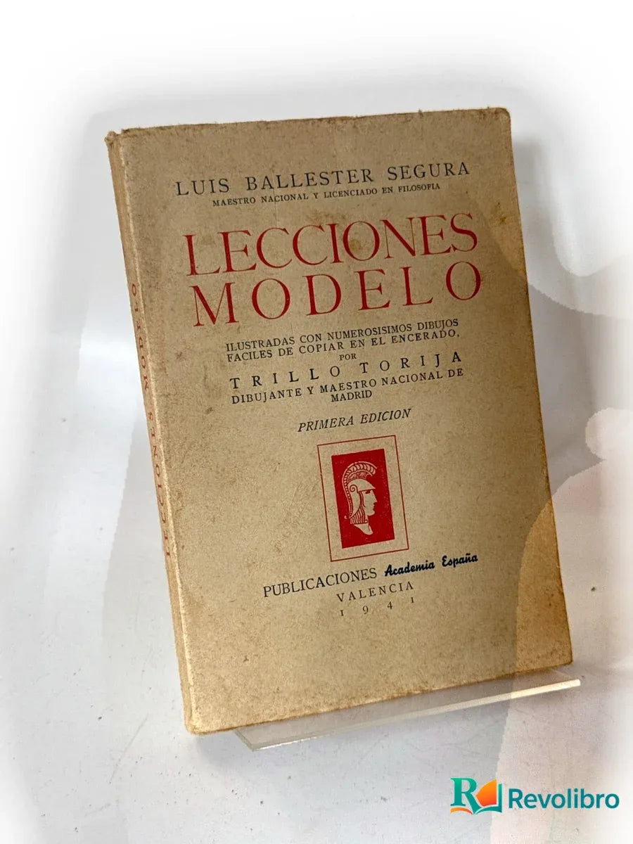 Portada de Lecciones modelo de Luis Ballester Segura, libro de segunda mano