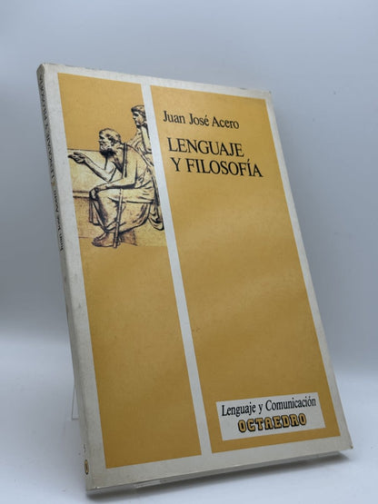 Portada de Lenguaje y filosofía de Juan José Acero, libro de segunda mano