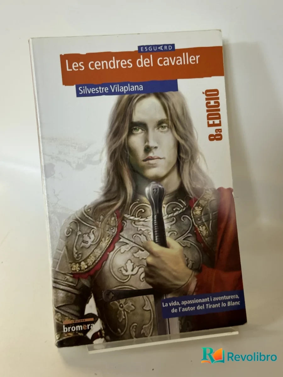 Portada de Les cendres del cavaller de Silvestre Vilaplana, libro de segunda mano