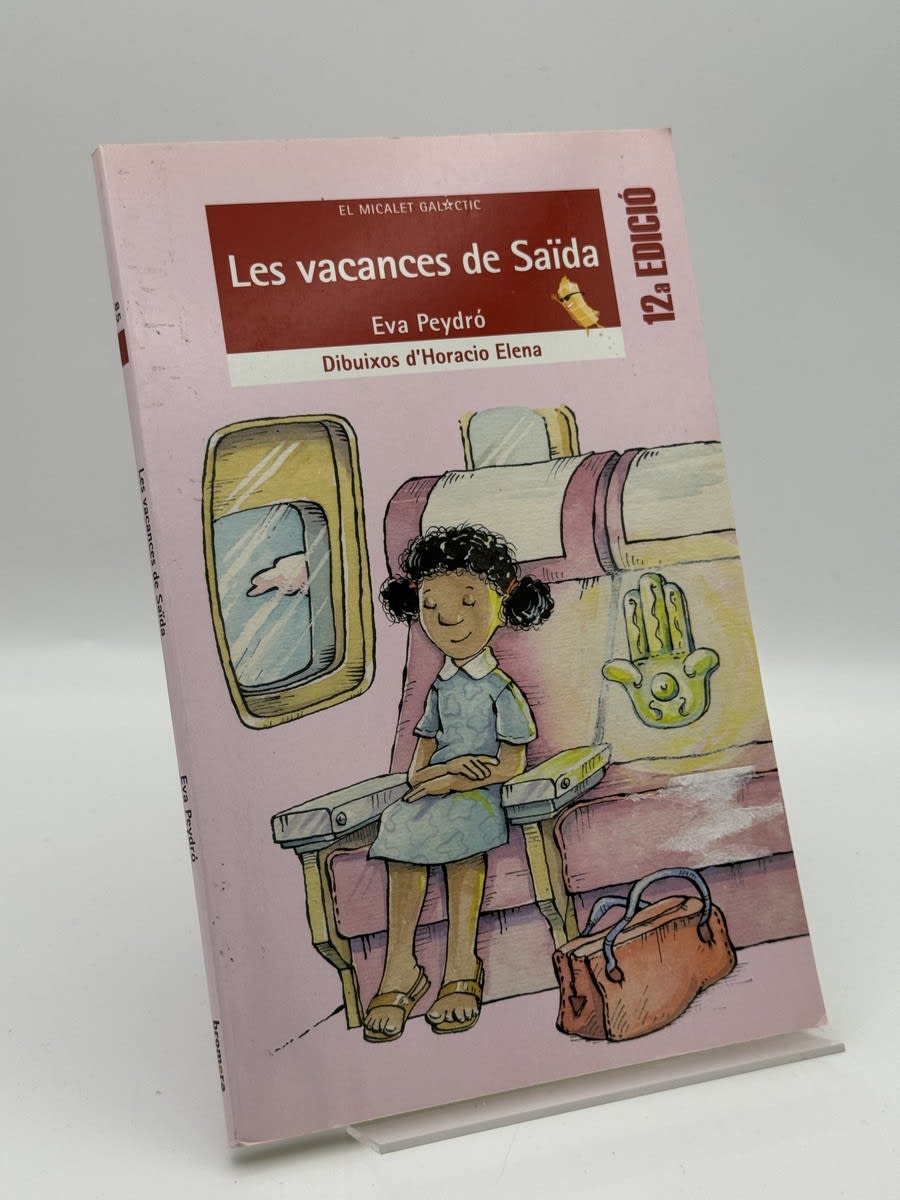 Portada de Les vacances de Saïda de Eva Peydró Sanz, libro de segunda mano