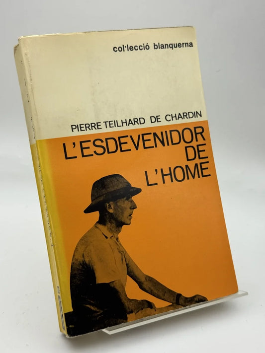 Portada de L'esdevenidor de l'home de Pierre Teilhard de Chardin, libro de segunda mano