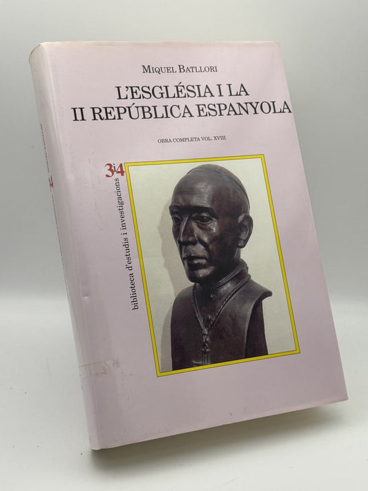 L'església i la II República espanyola - Portada