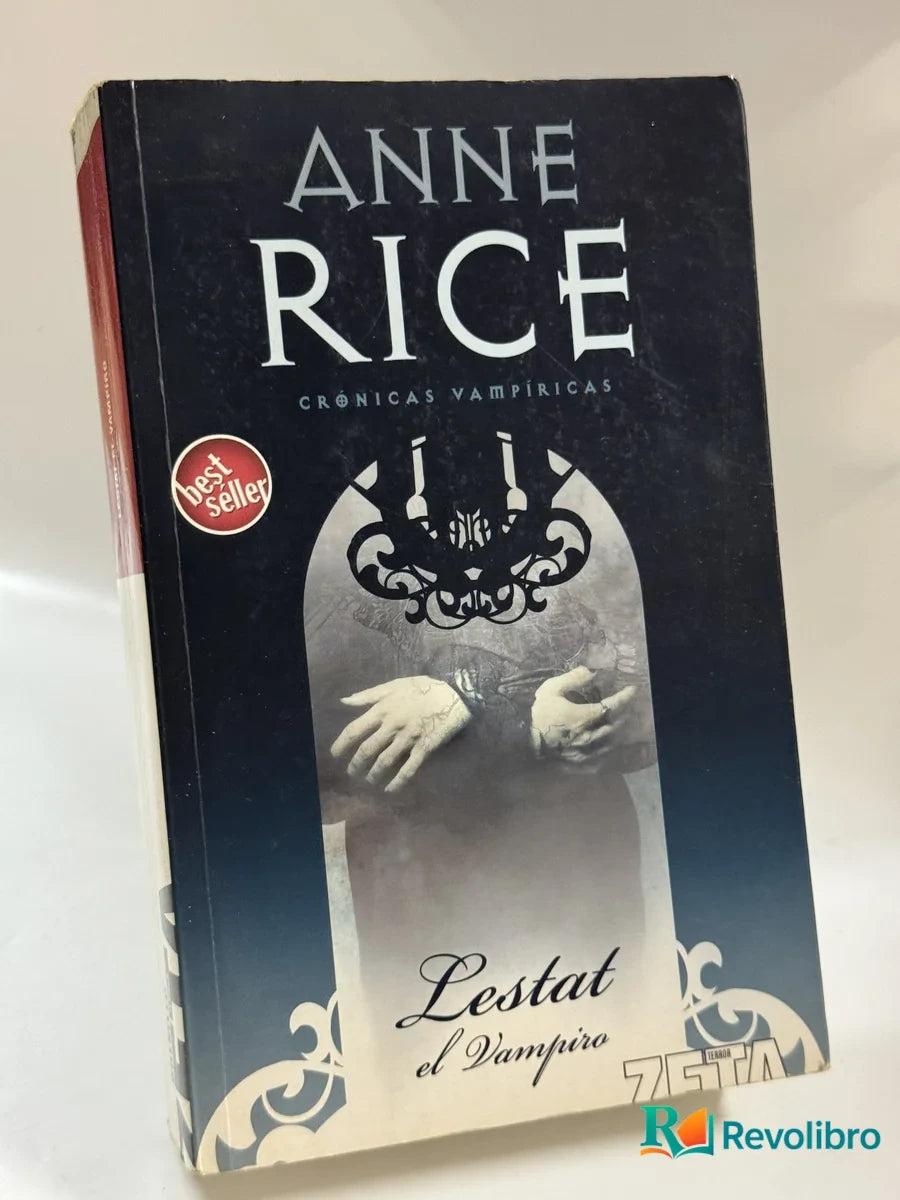 Portada de Lestat el Vampiro de Anne Rice, libro de segunda mano