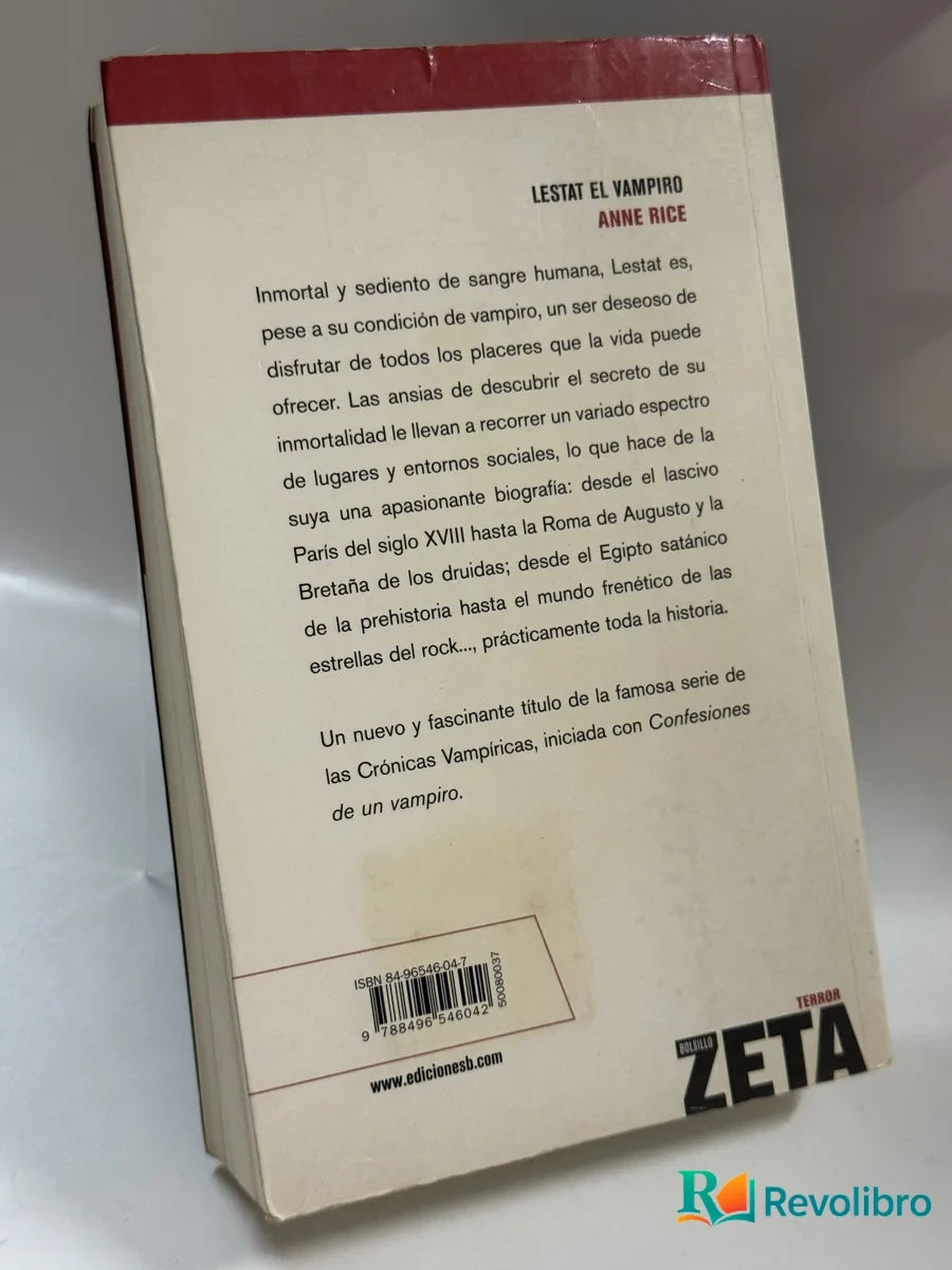 Foto 2 de Lestat el Vampiro de Anne Rice, libro de segunda mano