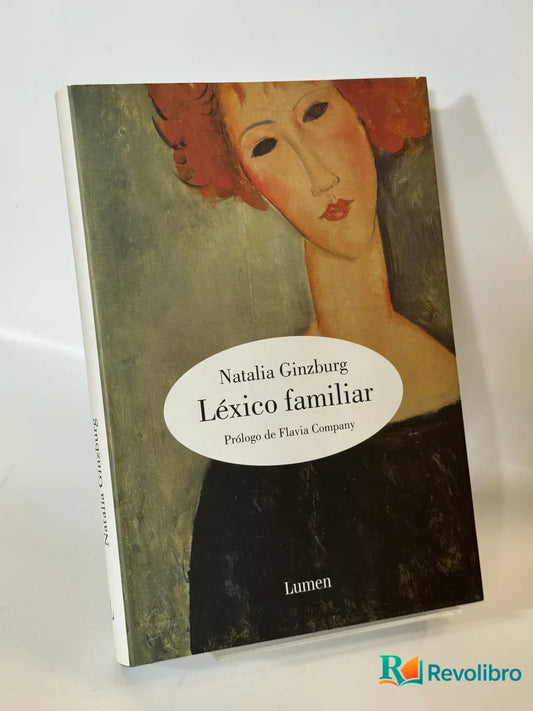 Portada de Léxico familiar de Natalia Ginzburg, libro de segunda mano