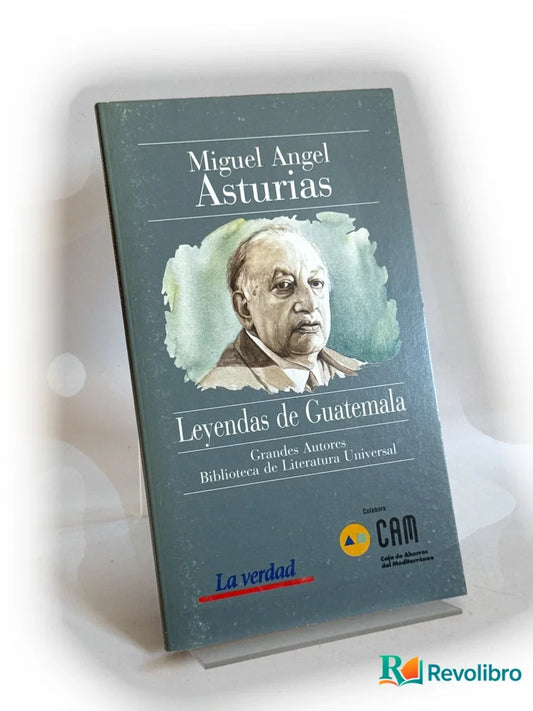 Portada de Leyendas de Guatemala de Miguel Ángel Asturias, libro de segunda mano