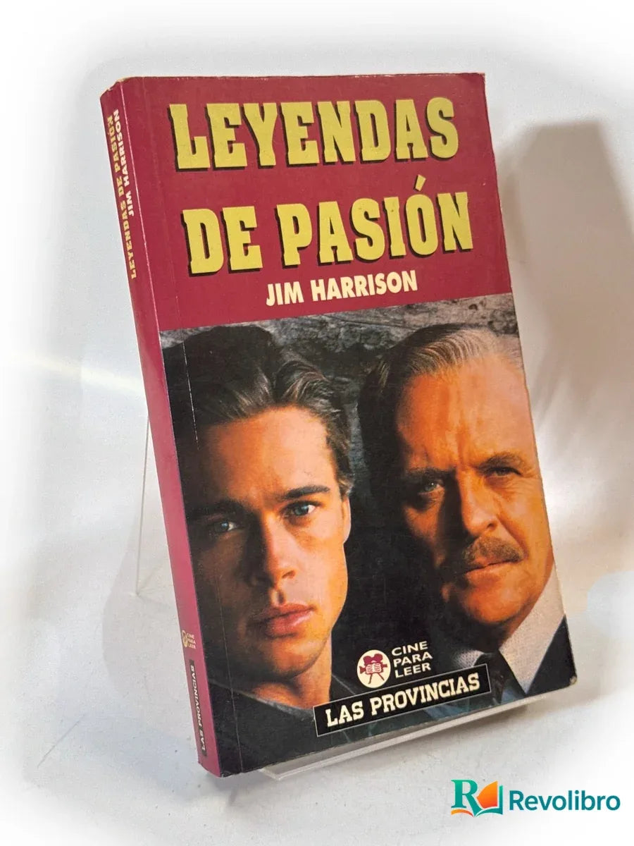 Portada de Leyendas de pasión de Jim Harrison, libro de segunda mano