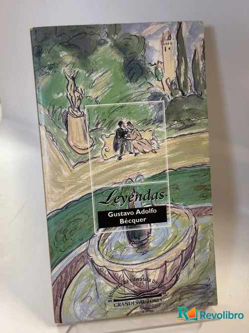 Portada de Leyendas de Gustavo Adolfo Bécquer, libro de segunda mano