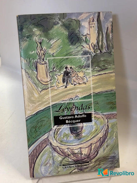 Portada de Leyendas de Gustavo Adolfo Bécquer, libro de segunda mano