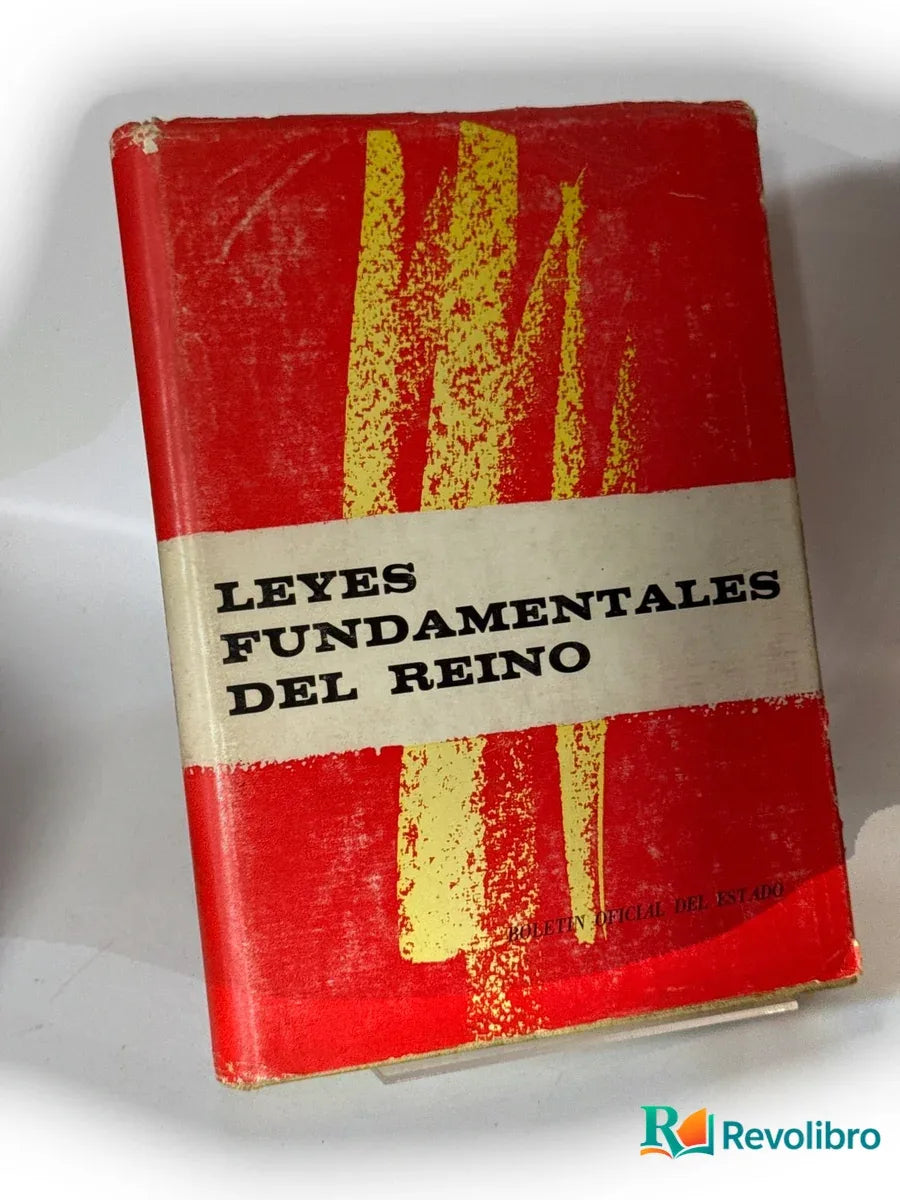 Portada de Leyes Fundamentales del Reino de no disponible, libro de segunda mano