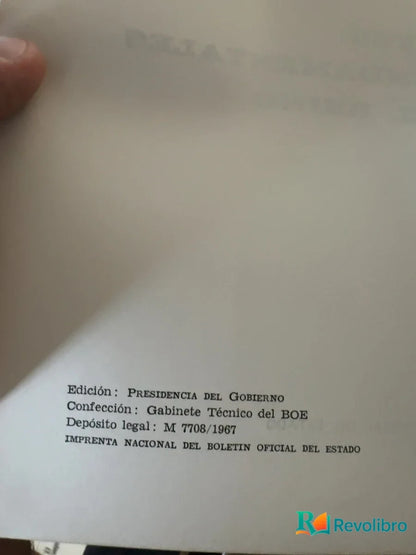 Foto 3 de Leyes Fundamentales del Reino de no disponible, libro de segunda mano