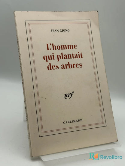 Portada de L'homme qui plantait des arbres de Jean Giono, libro de segunda mano