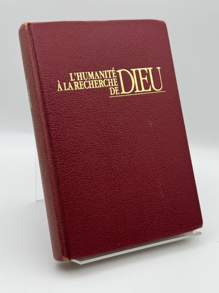 Portada de L'humanité à la recherche de Dieu de Anónimo, libro de segunda mano