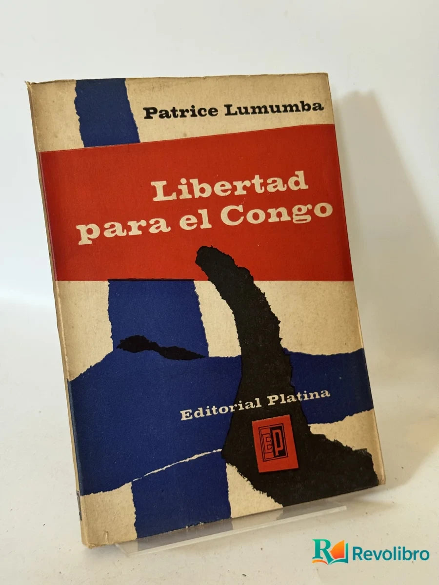 Portada de Libertad para el Congo de Patrice Lumumba, libro de segunda mano