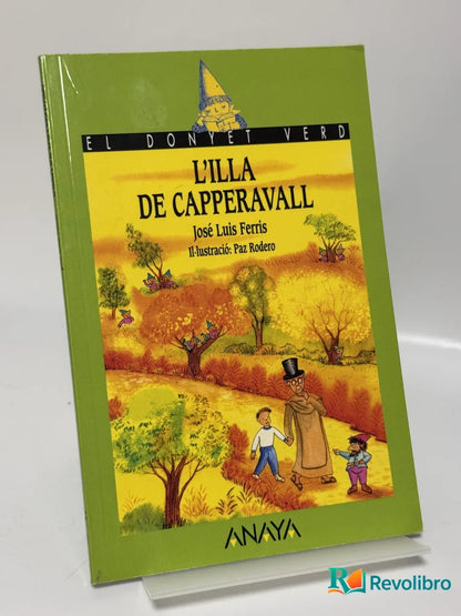 Portada de L'illa de Capperavall de José Luis Ferris, libro de segunda mano