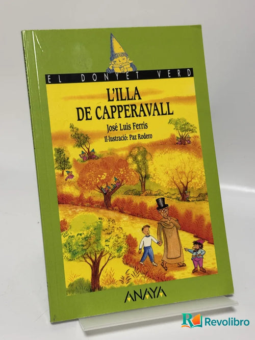 Portada de L'illa de Capperavall de José Luis Ferris, libro de segunda mano