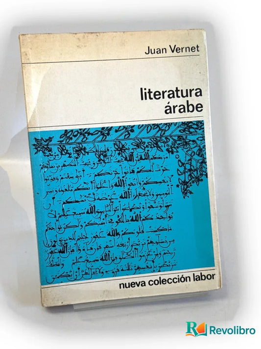 Portada de Literatura árabe de Juan Vernet, libro de segunda mano